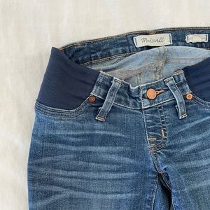 Madewell skinny maternity jeans